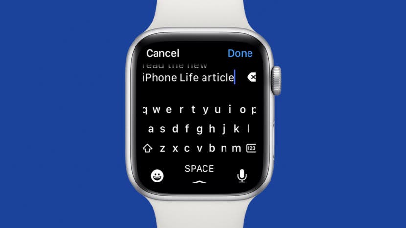 Comment utiliser le nouveau clavier Apple Watch 2022