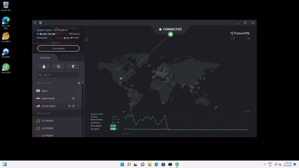 Examen de ProtonVPN