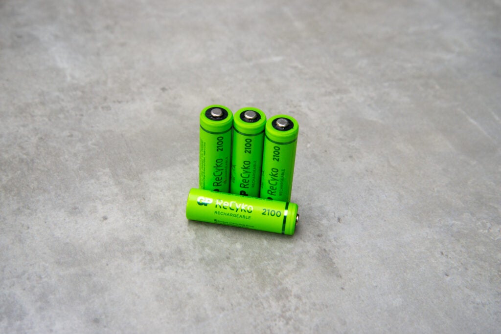 GP ReCyko 2100mAh AA une pile allongée