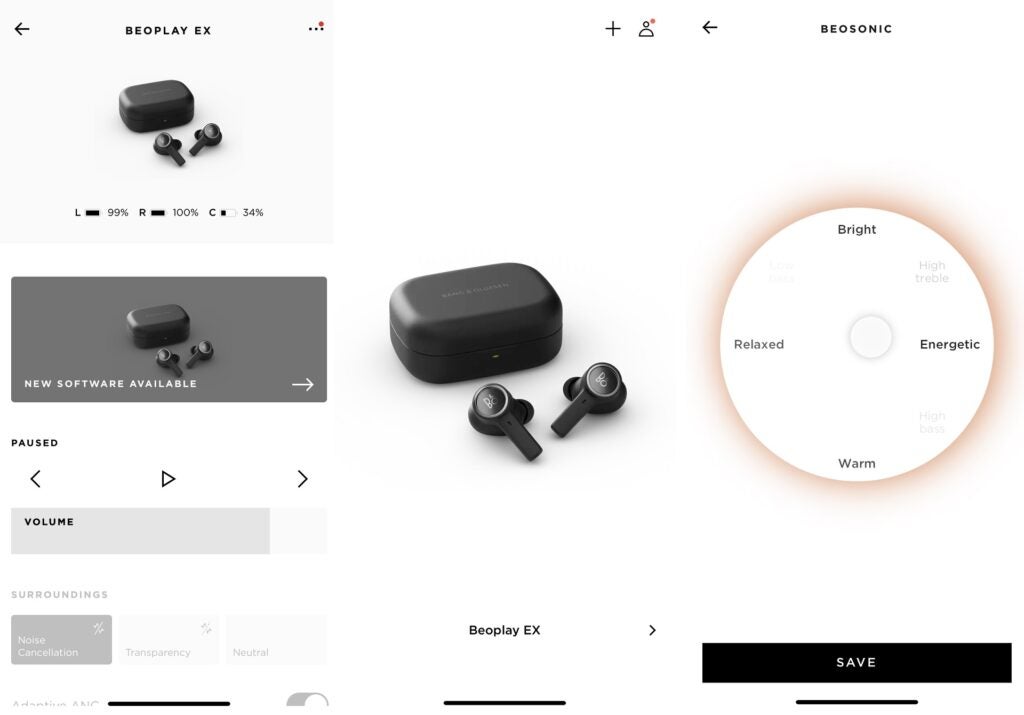 Application Bang et Olufsen EX