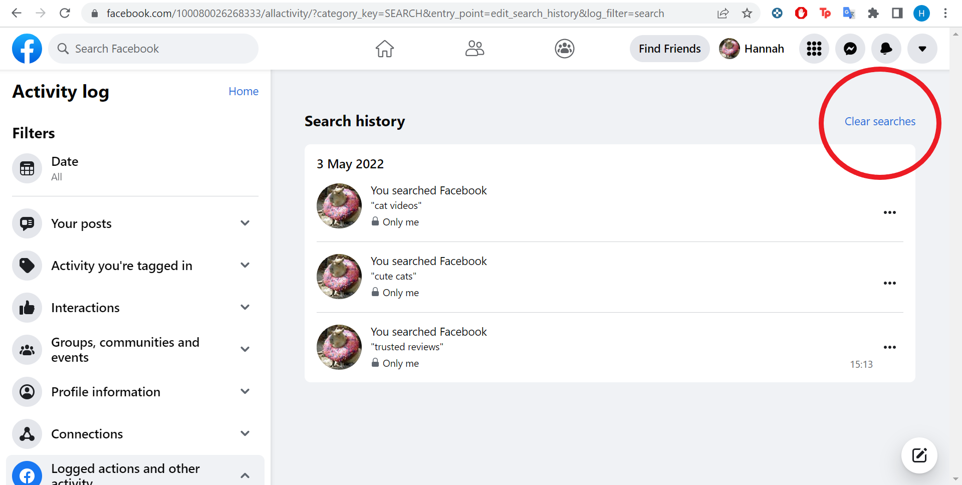 1651656731 912 Comment supprimer votre historique de recherche sur Facebook