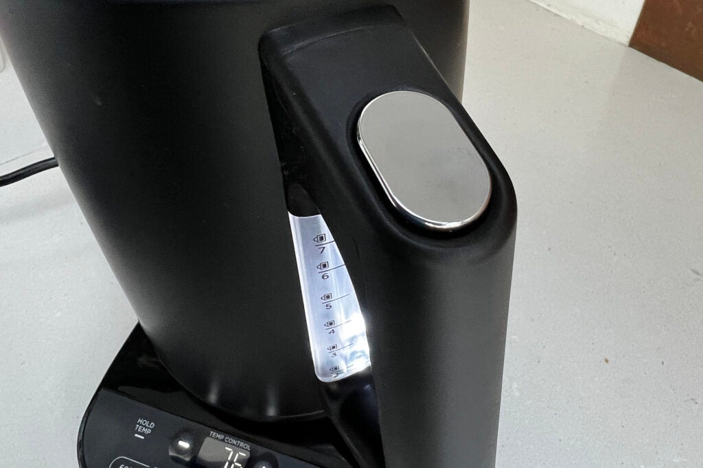 Niveau de remplissage d'eau de la bouilloire Ninja Perfect Temperature KT200UK