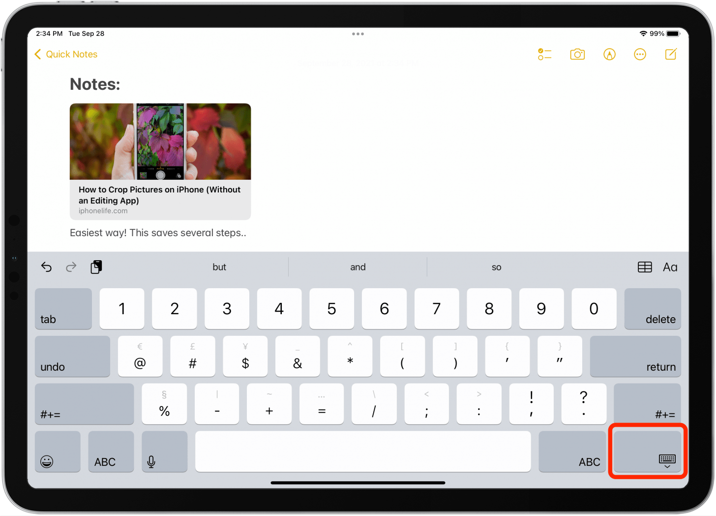 1652000409 926 Comment activer et desactiver le clavier flottant de liPad iPadOS