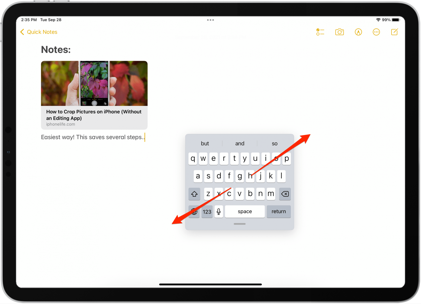 1652000410 128 Comment activer et desactiver le clavier flottant de liPad iPadOS