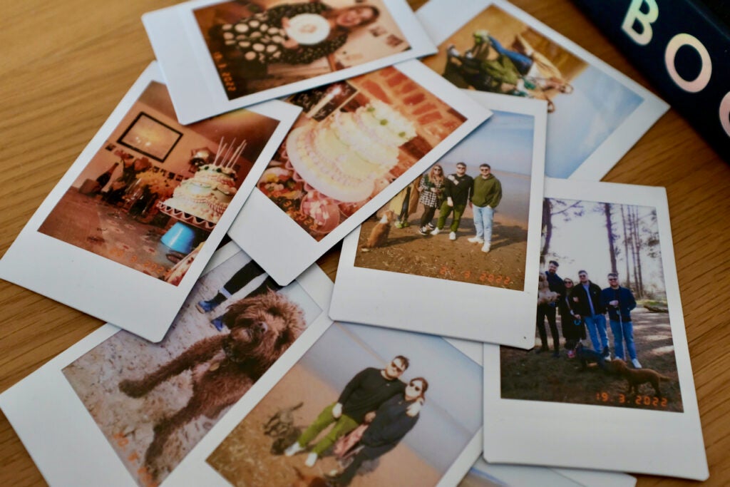 Échantillon de photos Fujifilm Instax MinI Evo