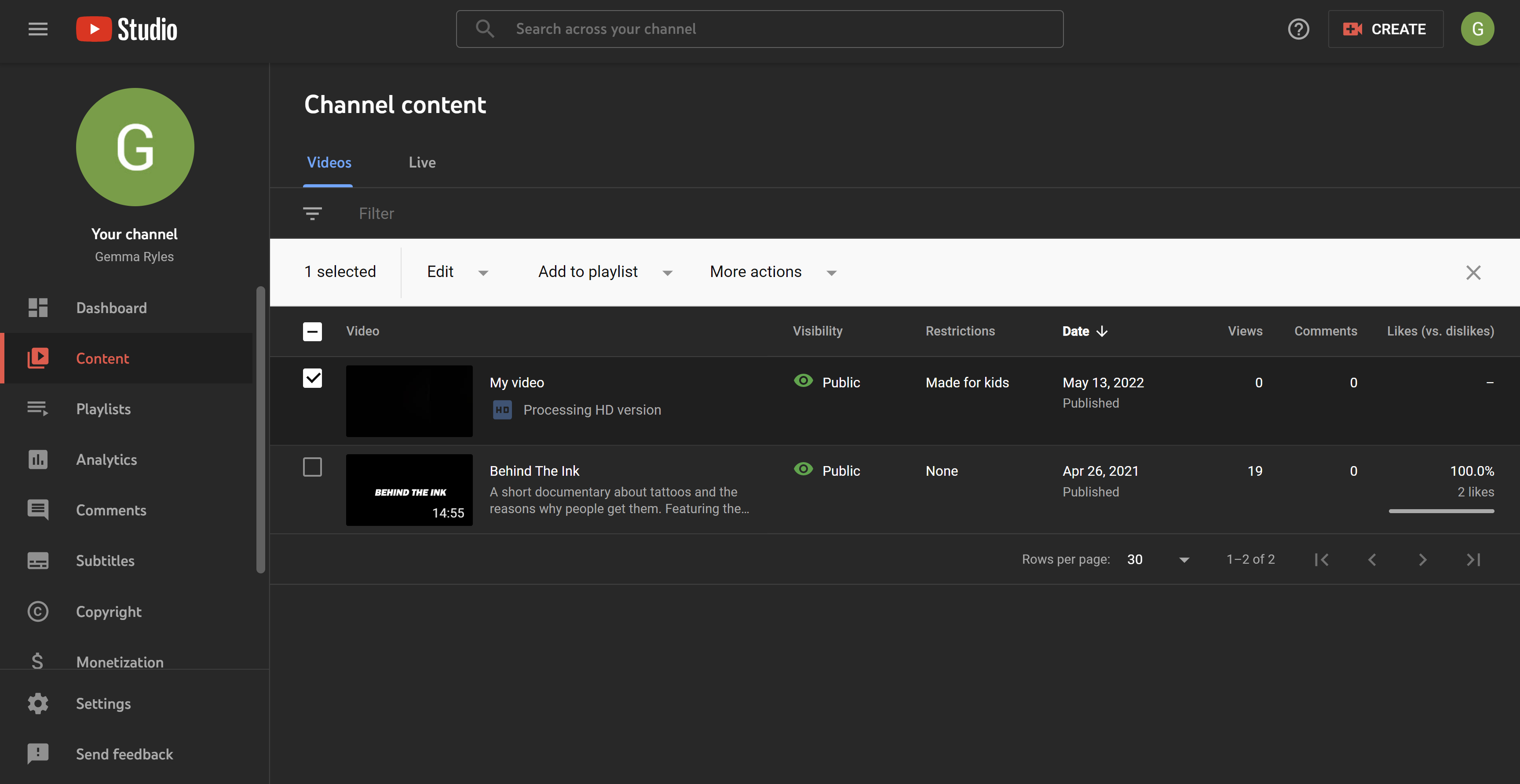 1652541378 220 Comment supprimer une video YouTube