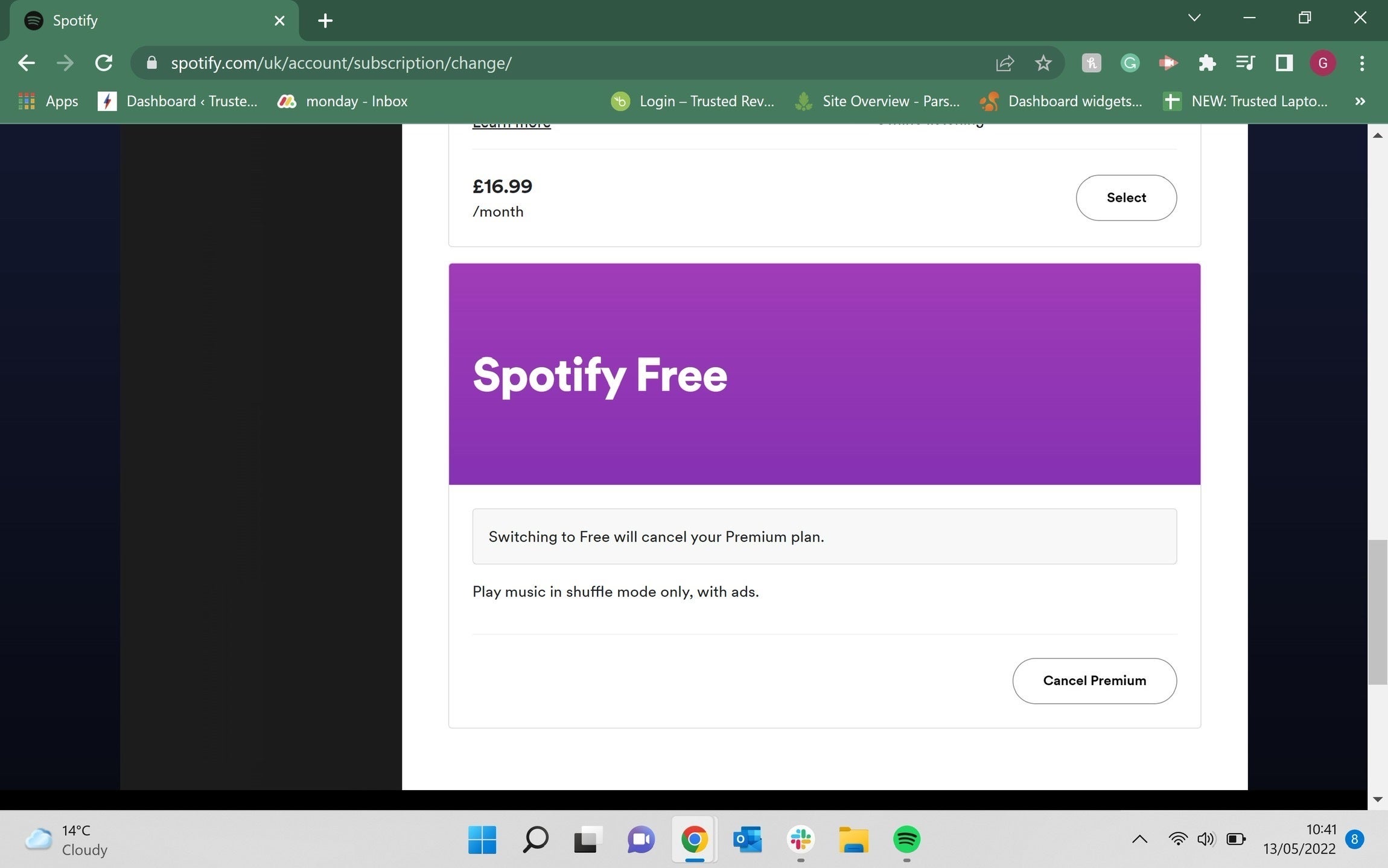 1652559853 216 Comment annuler Spotify Premium
