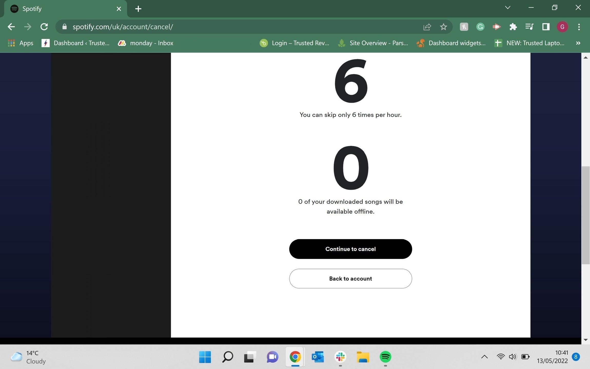 1652559853 959 Comment annuler Spotify Premium