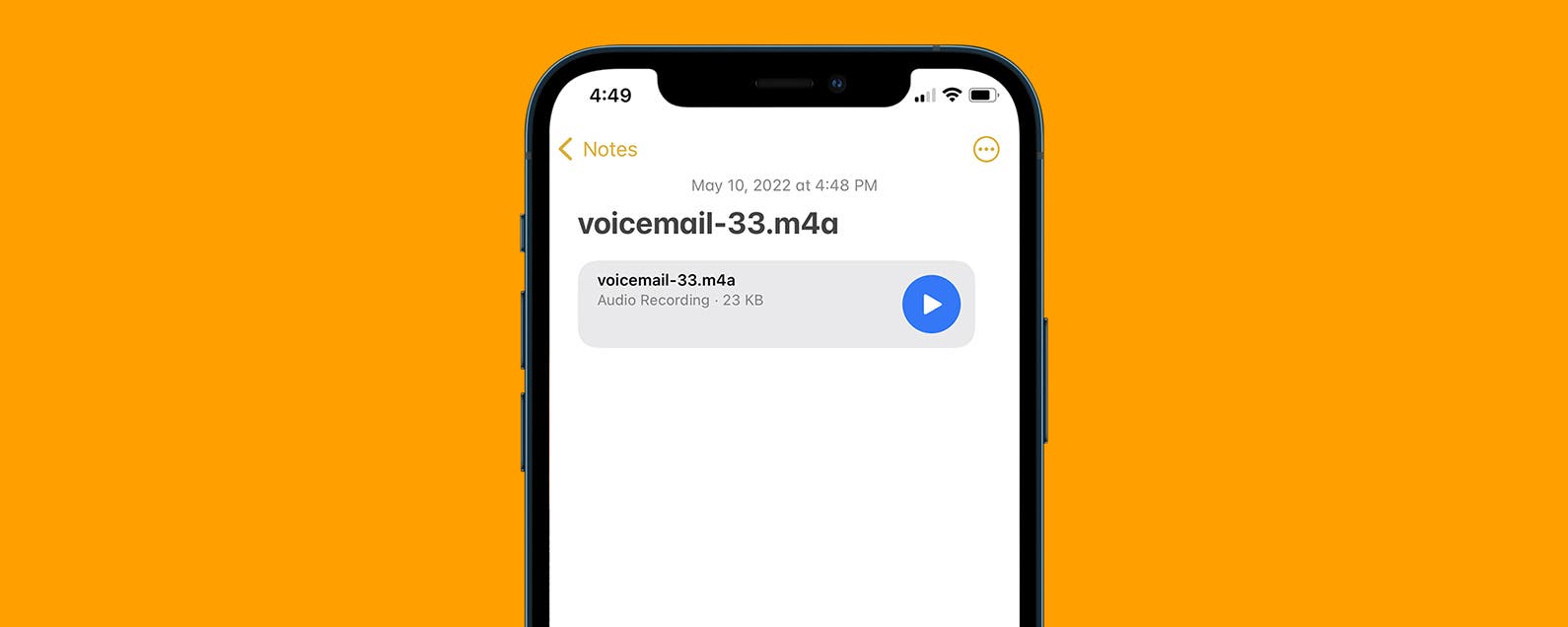 1653037213 Comment enregistrer les messages vocaux sur iPhone sous forme audio