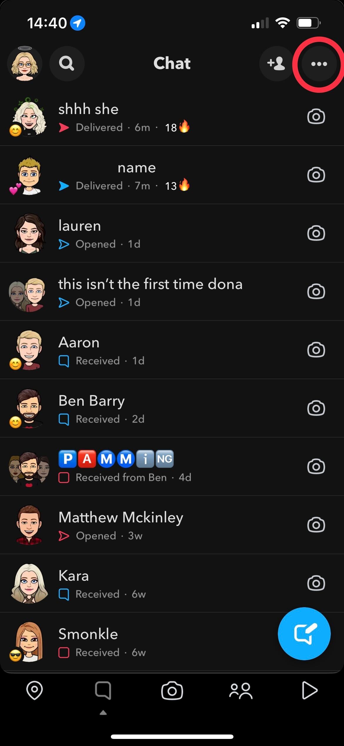 1653095772 256 Comment supprimer des messages Snapchat