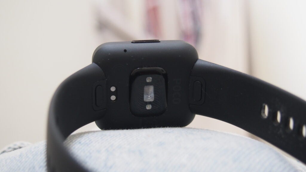 Le dos de la Poco Watch