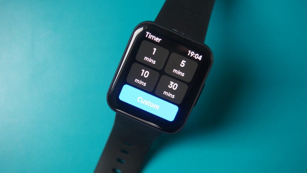 La minuterie de la Poco Watch