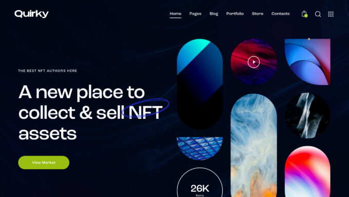 1653875290 443 5 meilleurs themes WordPress NFT 2022