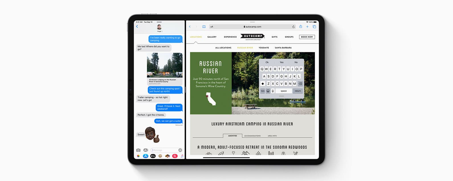 Comment activer et desactiver le clavier flottant de liPad iPadOS
