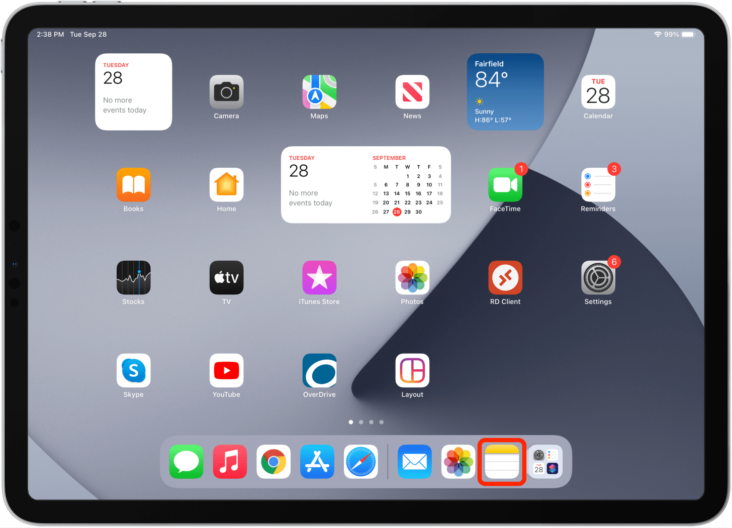 Comment activer et desactiver le clavier flottant de liPad iPadOS