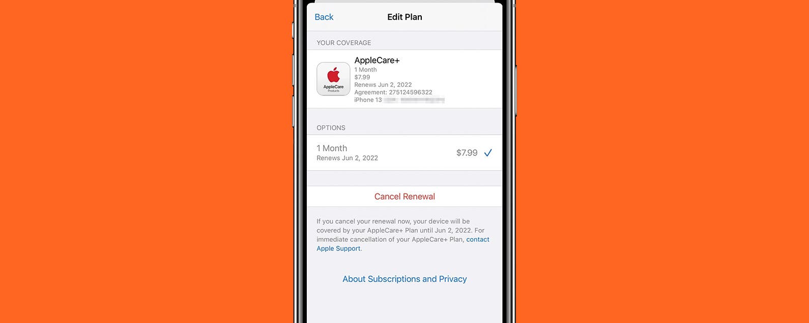 Comment annuler AppleCare pour iPhone 2022