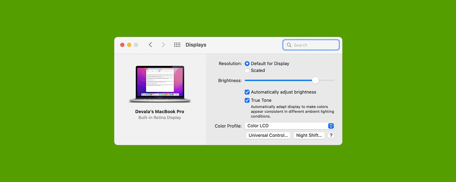 Comment changer le niveau de luminosite sur Mac 2022