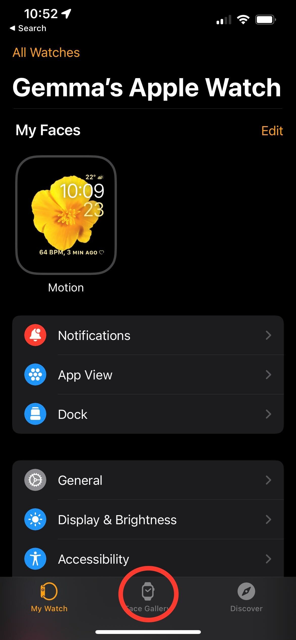 Comment changer le visage de votre Apple Watch