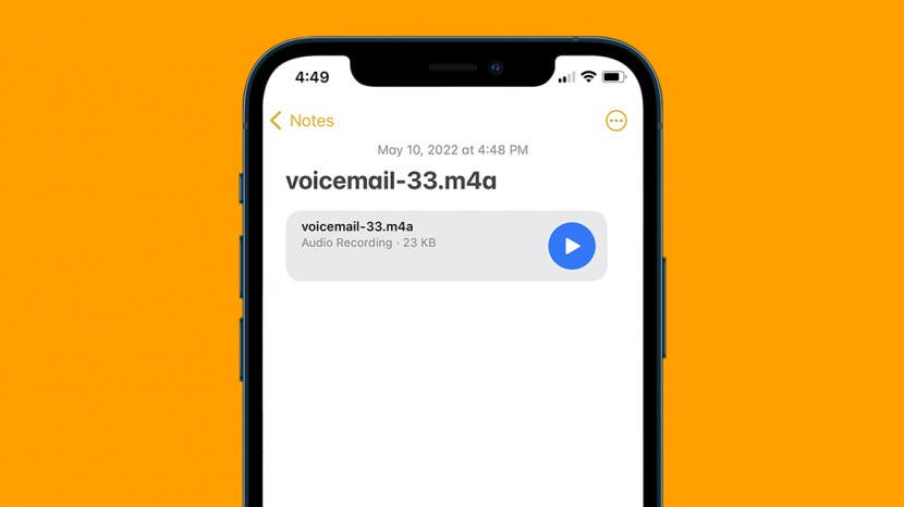 Comment enregistrer les messages vocaux sur iPhone sous forme audio