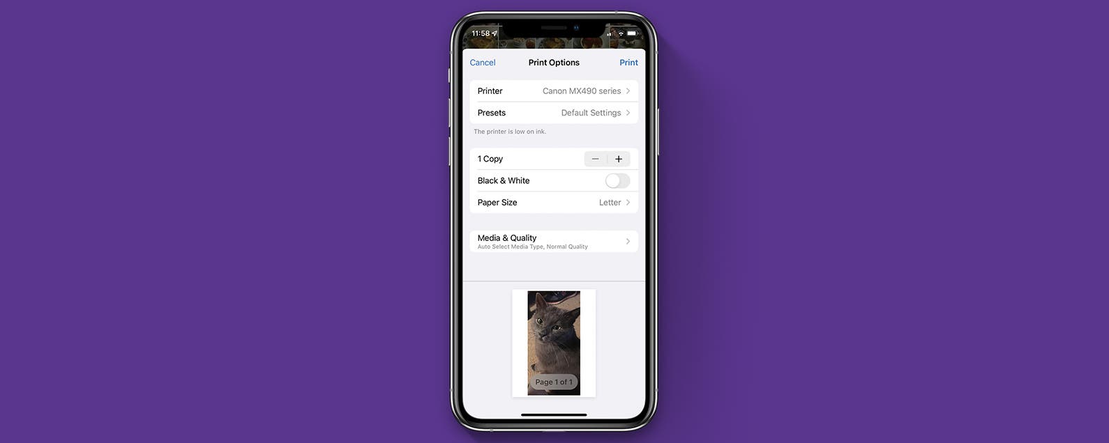 Comment imprimer des photos depuis un iPhone 2022