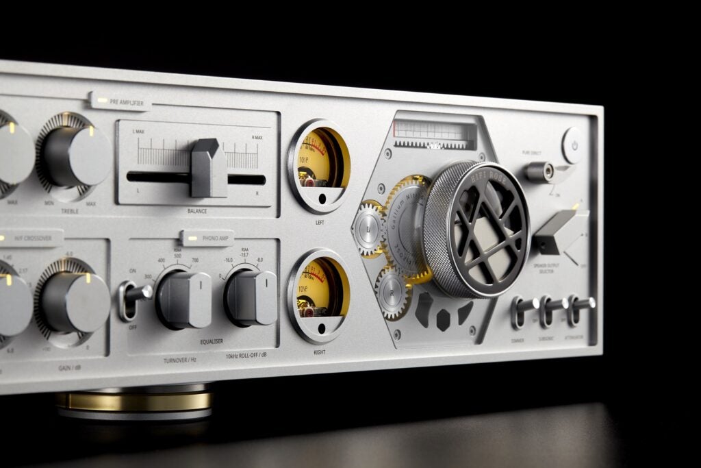 Face avant HiFi Rose RA180