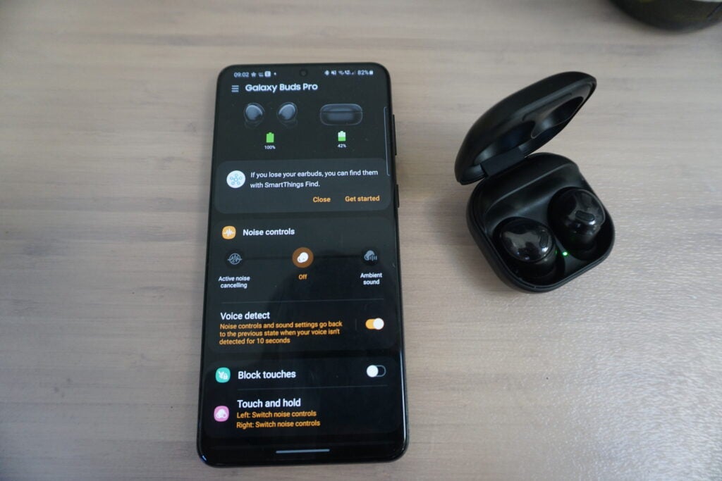 Application Galaxy Buds Pro