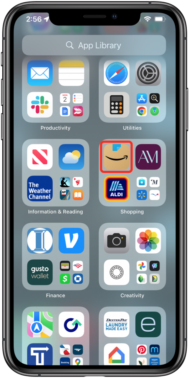 magasin d'applications amazon sur iphone