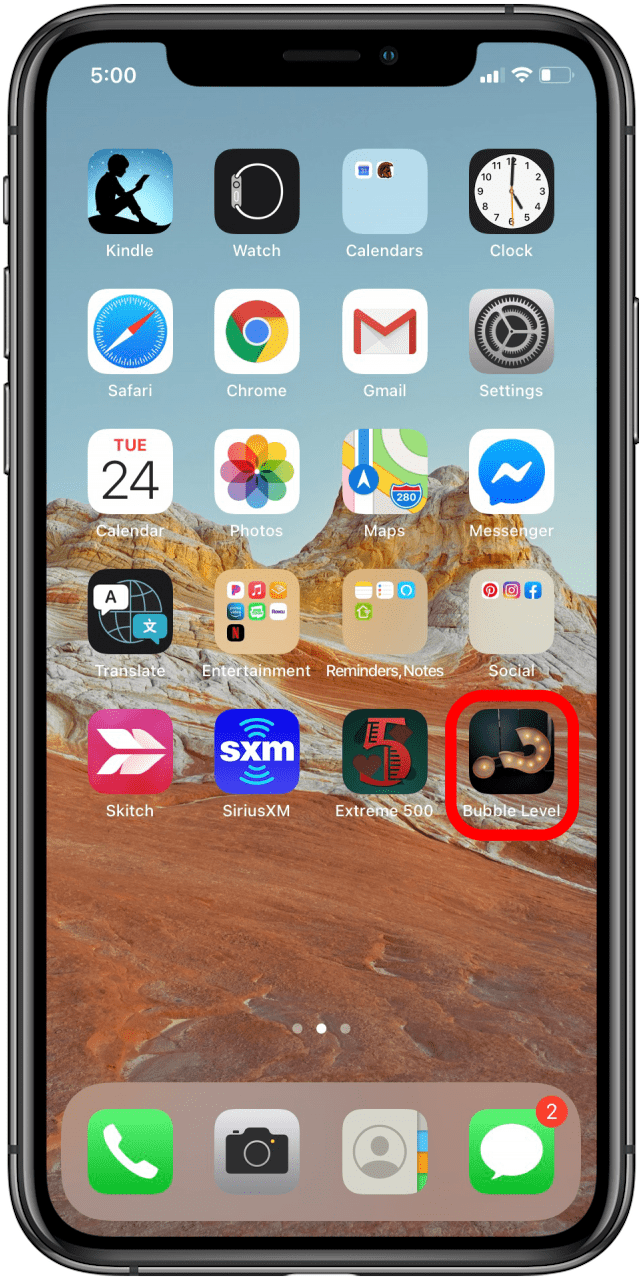Votre nouvelle icône d'application personnalisée apparaîtra sur votre écran d'accueil