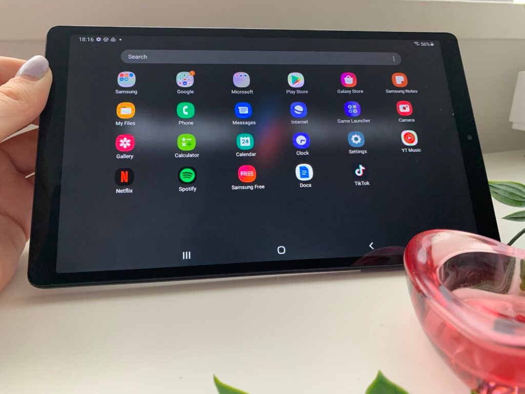 Applications Galaxy Tab A7 Lite