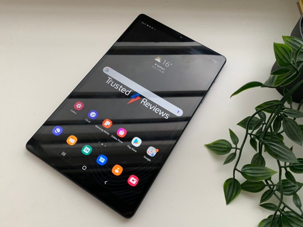 Écran d'accueil Galaxy Tab A7 Lite