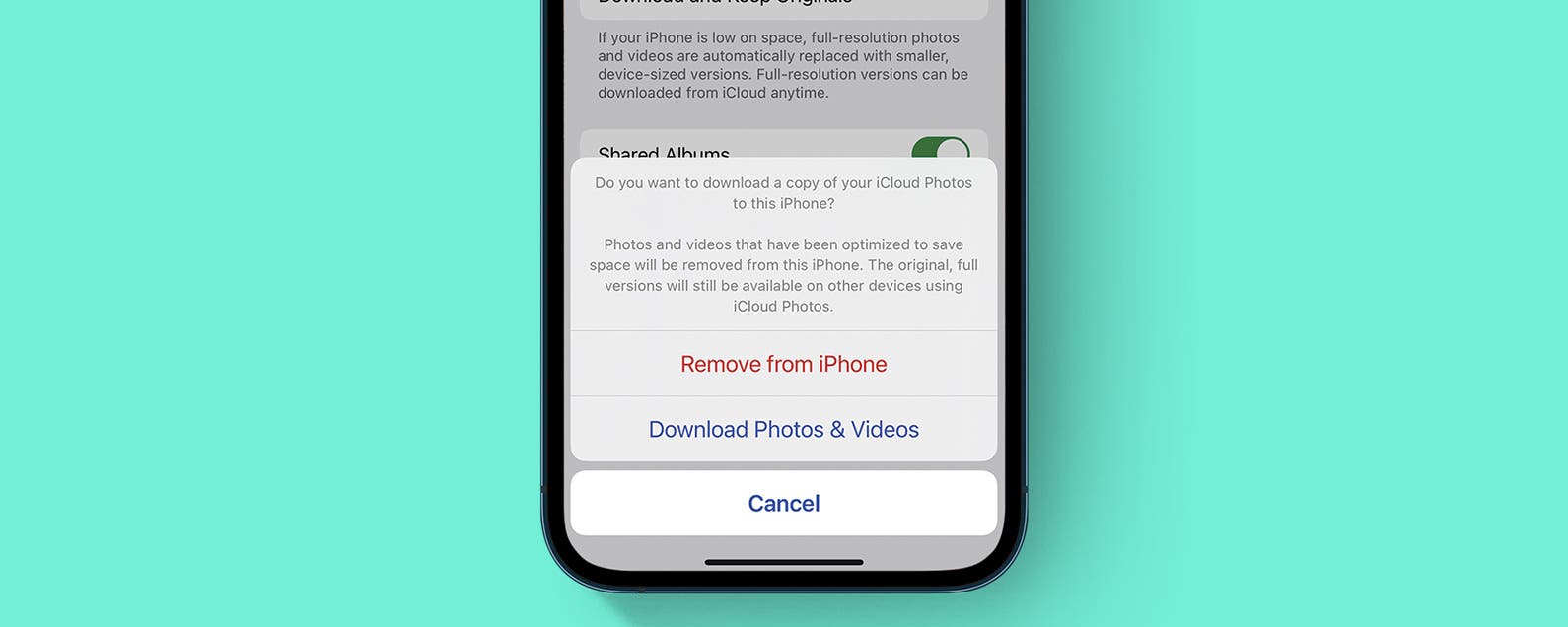 1654810330 Comment supprimer des photos de liPhone mais pas de la