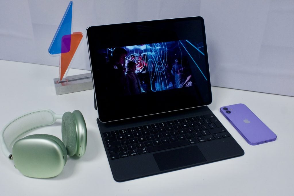 iPad Pro lisant une vidéo HDR