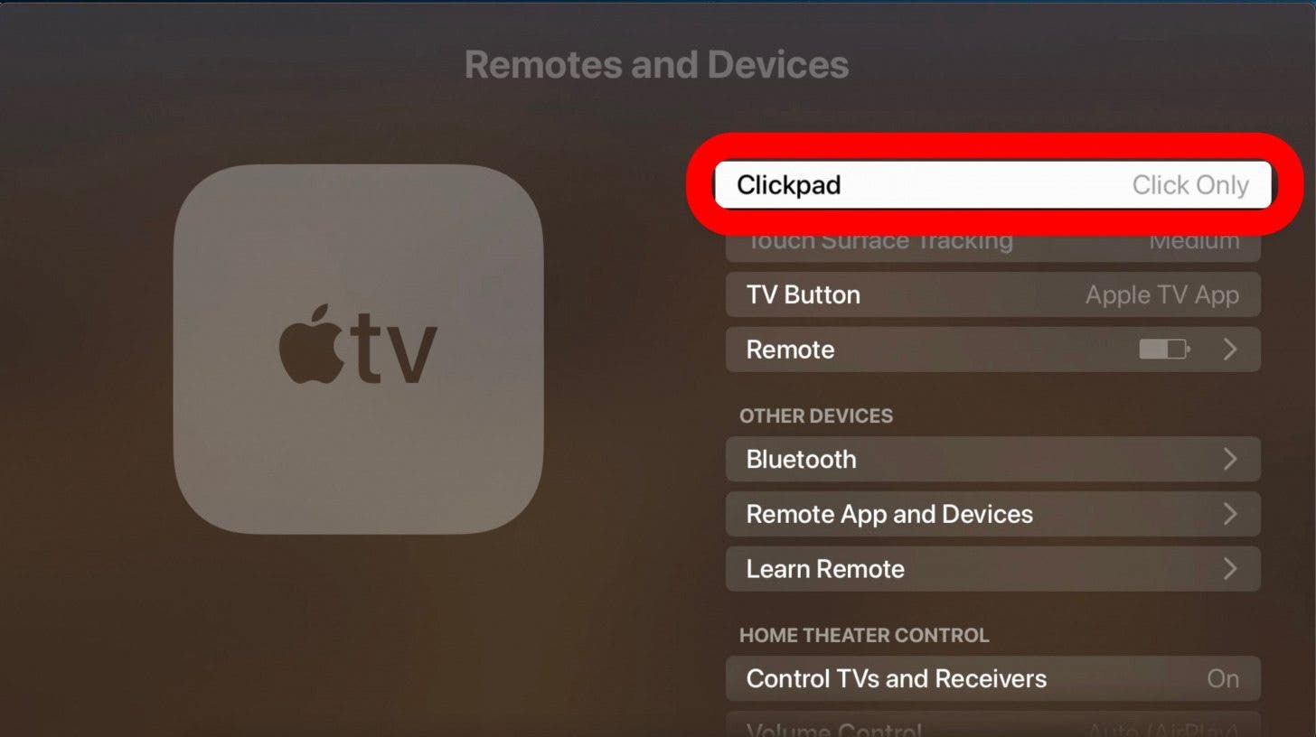 modifier les paramètres de la télécommande siri