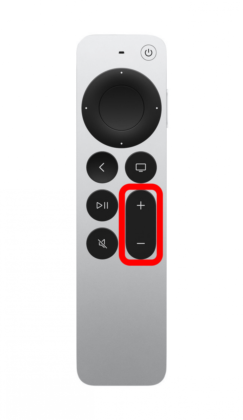 contrôler le volume de la télécommande apple tv
