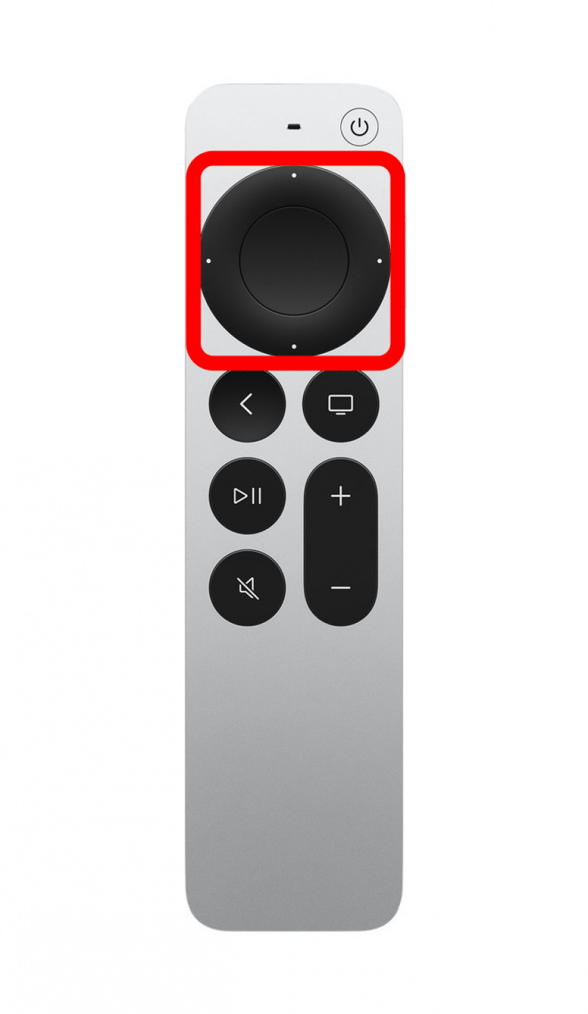 bouton de navigation à distance Apple