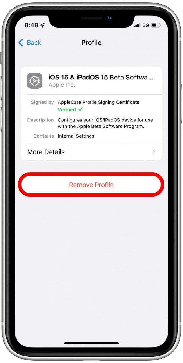 Comment supprimer la version bêta d'iOS comment arrêter d'utiliser la version bêta