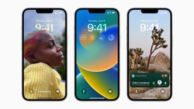 écrans de verrouillage ios 16