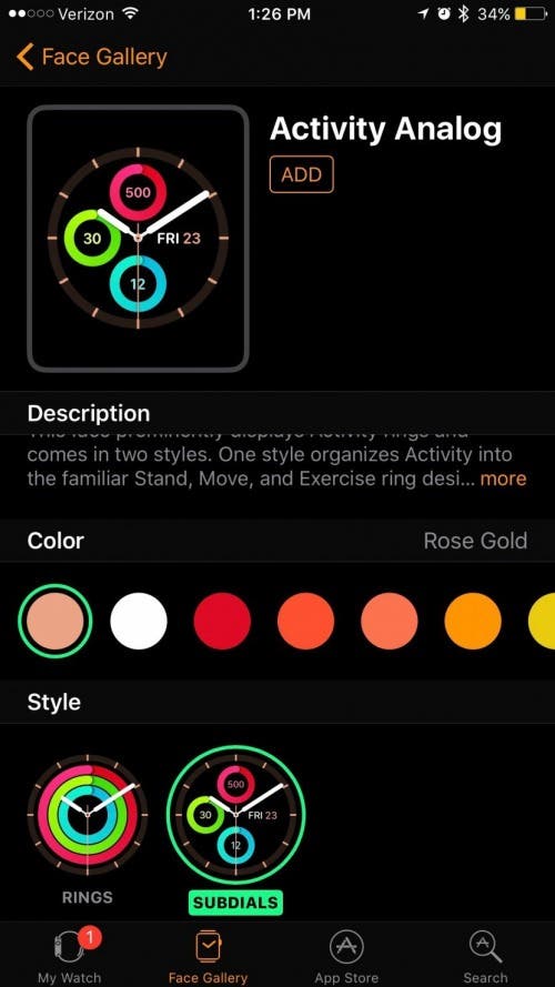 1655396167 988 Comment personnaliser un cadran Apple Watch depuis votre iPhone