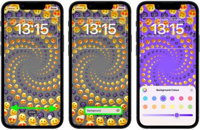 écran de verrouillage emoji