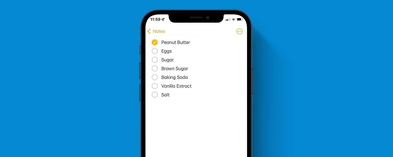 Comment creer des listes de taches dans les notes sur