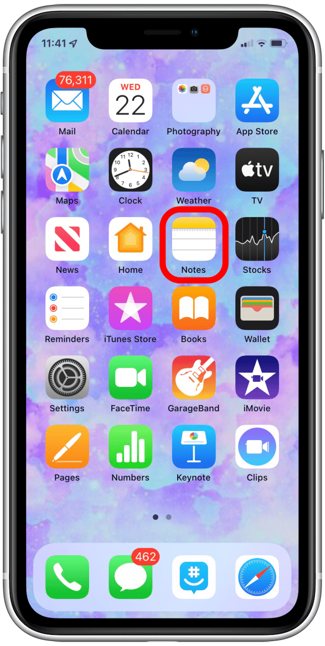 Comment creer des listes de taches dans les notes sur