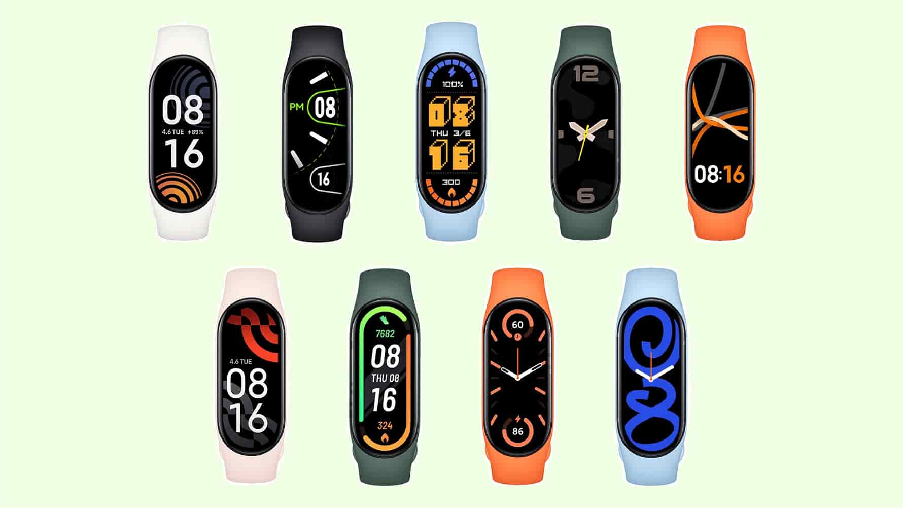 Xiaomi Mi Band 7 annonce avec un meilleur affichage et