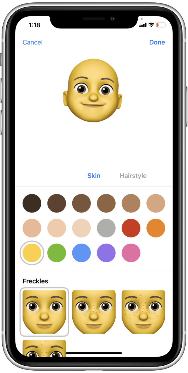 Mémoji de base