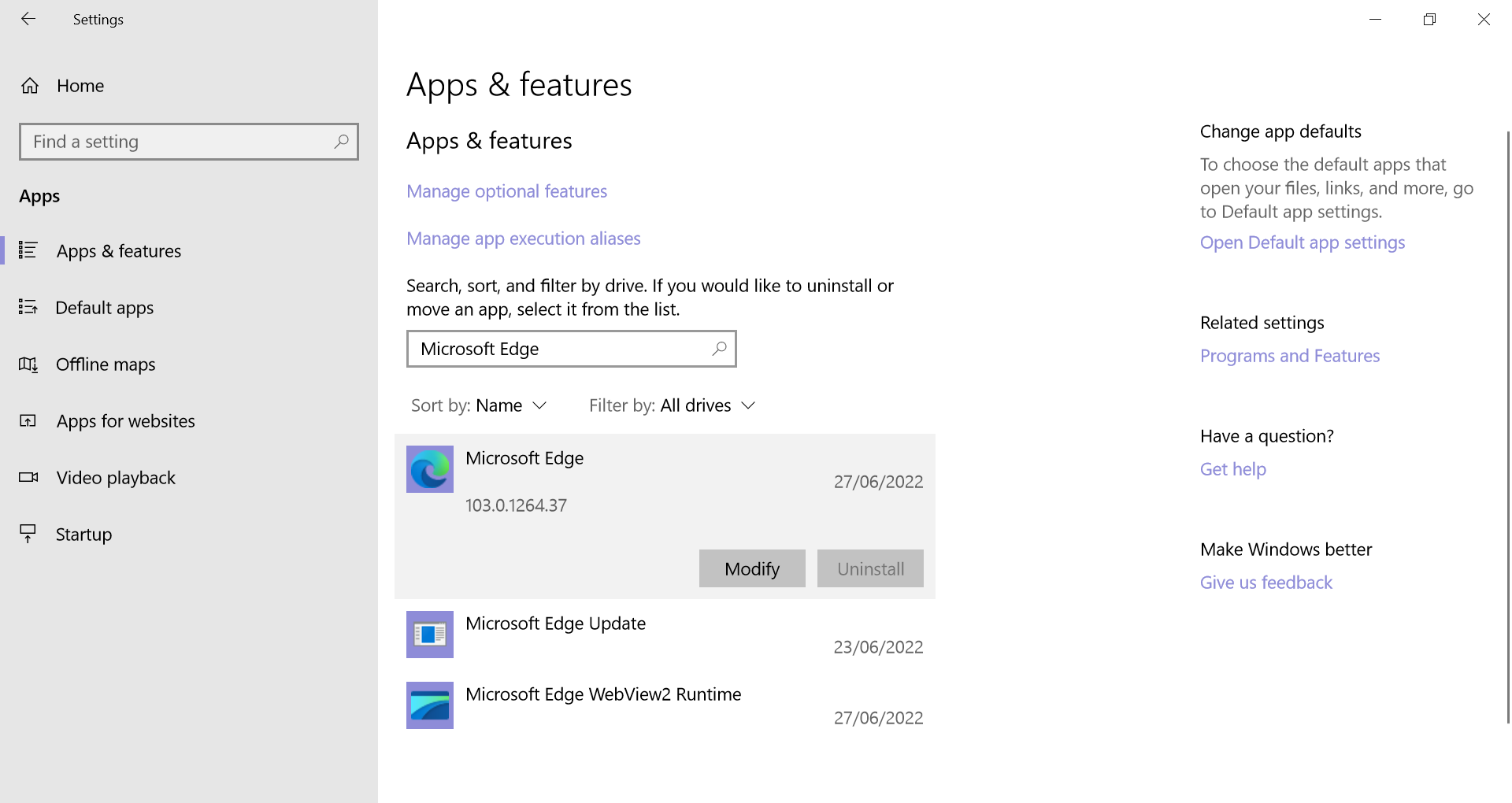 1656680174 164 Comment supprimer Microsoft Edge de Windows 10