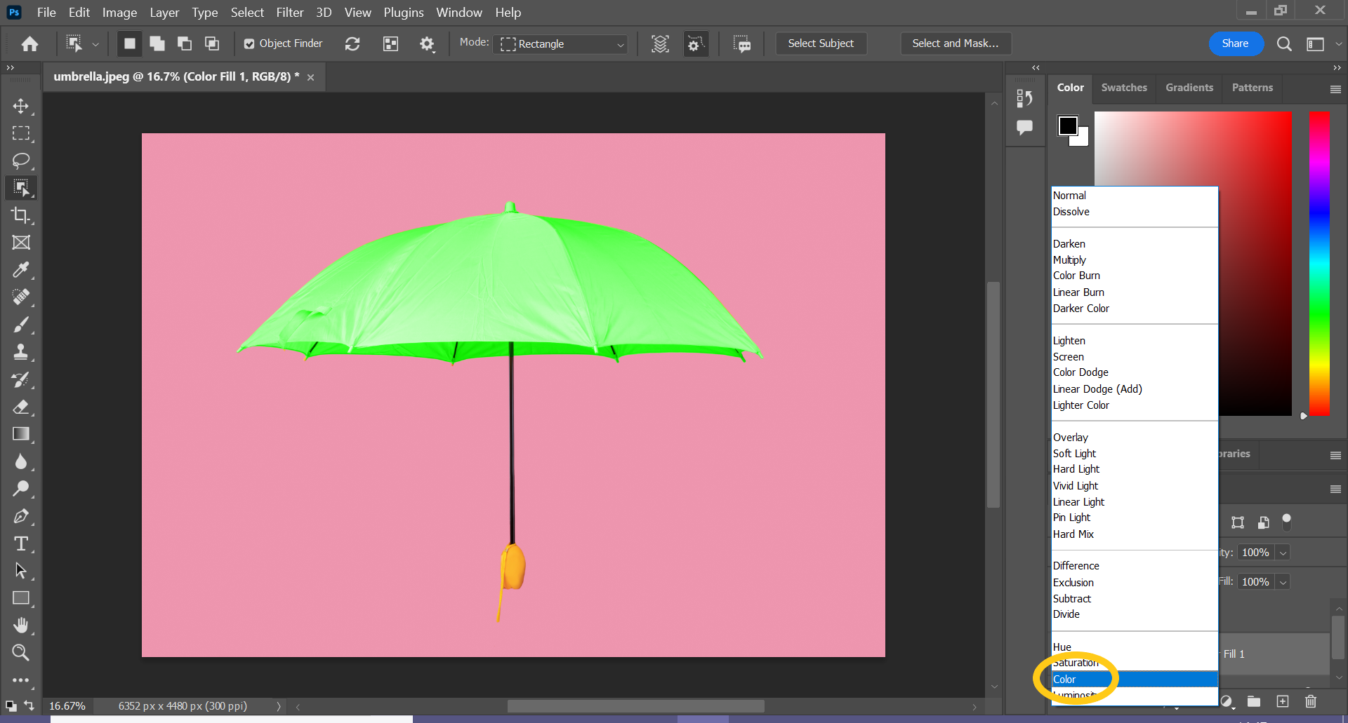 1656699371 383 Comment changer la couleur dun objet dans Photoshop