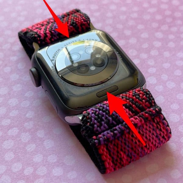 Boutons de déverrouillage du bracelet Apple Watch