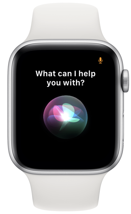 Activez Siri en appuyant longuement sur le bouton d'accueil