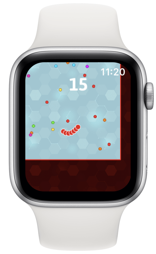 Utilisez la couronne numérique pour diriger les jeux Apple Watch