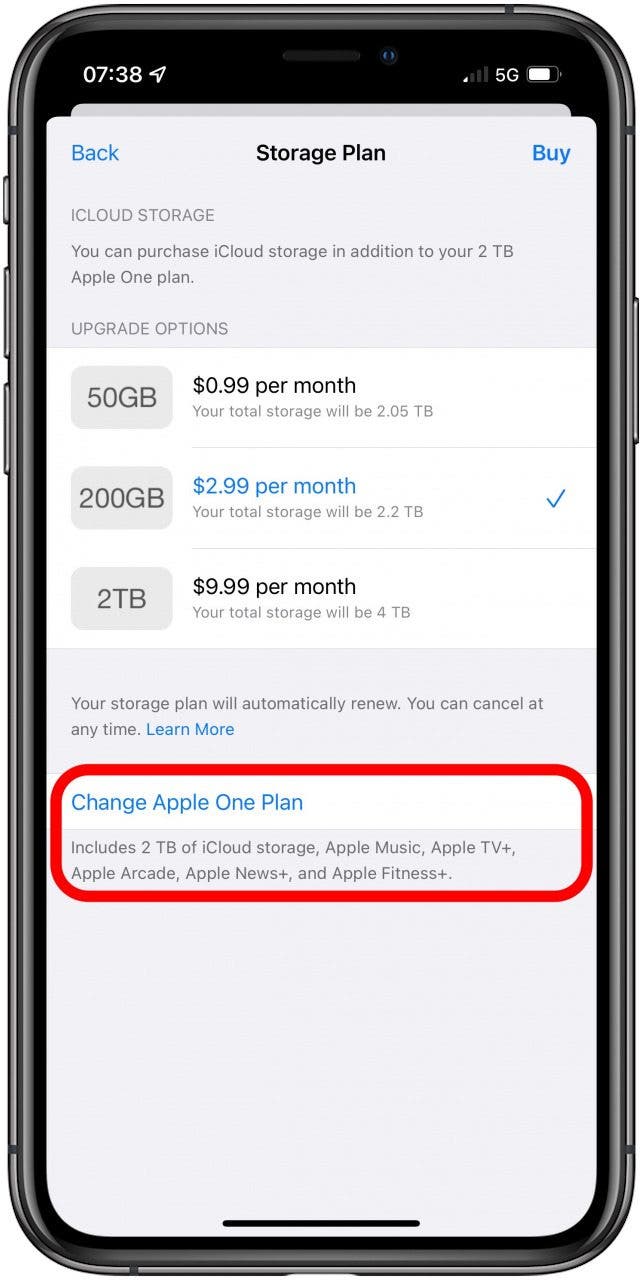 Appuyez sur Acheter et suivez les instructions à l'écran pour finaliser l'achat.