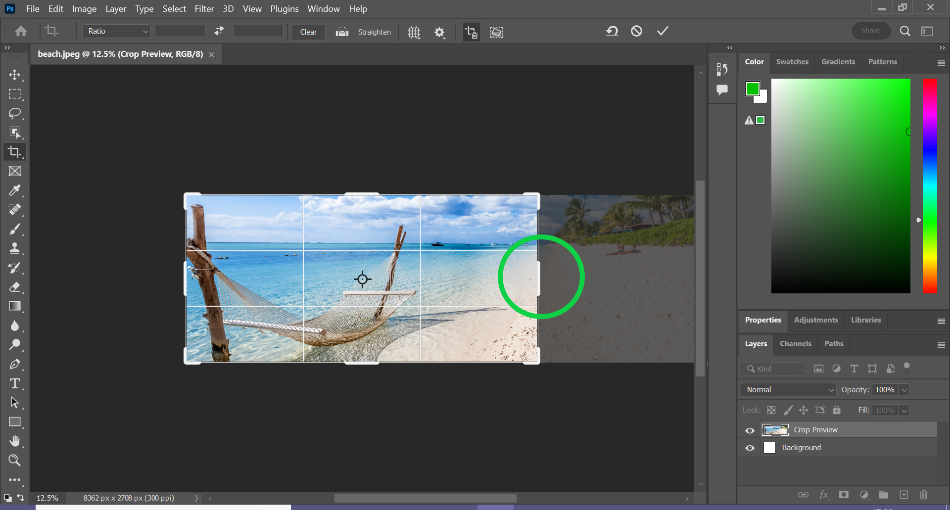 1656971295 7 Comment recadrer dans Photoshop